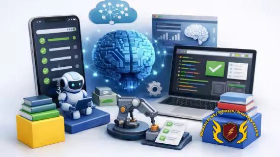 AI-Driven Mobile & Web Automation using Detox & Playwright